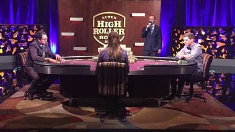 Rainer Kempe (l.) bezwang im Heads-Up Fedor Holz