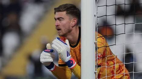 Jonathan Klinsmann steht beim FC Cesena zwischen den Pfosten