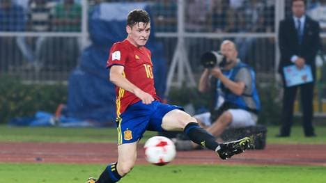 Sergio Gomez spielte mit Spanien bei der U17-WM