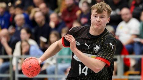 Linus Schmid spielt mit der DHB-Auswahl bei der U19-WM
