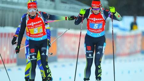 Denise Herrmann verzichtet auf die Verfolgung in Ruhpolding