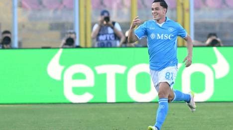 Jubelt er am Freitag? Neapels Giacomo Raspadori