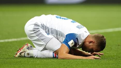 Sverrir Ingason scheidet mit Island bei der ersten Teilnahme des Landes bei der WM in Russland aus