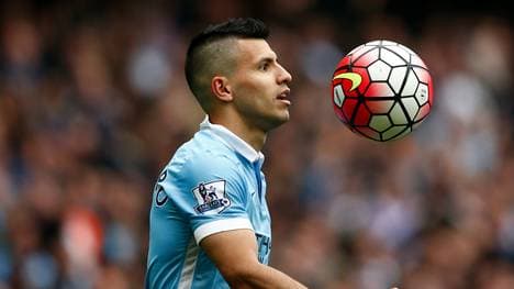 Sergio Aguero spielt seit 2011 bei Manchester City