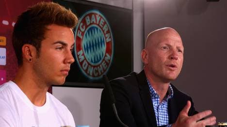Mario Götze (l.) kam 2013 von Borussia Dortmund zum FC Bayern