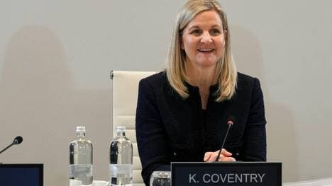 IOC-Präsidentin Kirsty Coventry
