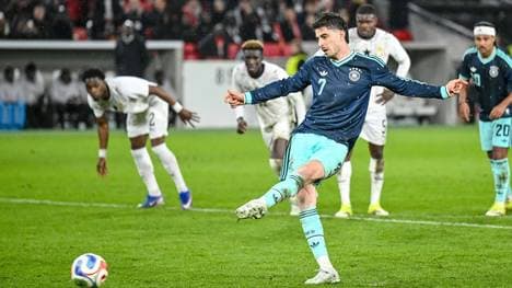 Kai Havertz trifft vom Punkt zur Führung