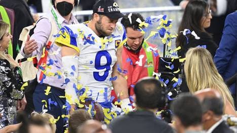 Quarterback Matthew Stafford führte die Rams zum Sieg im Super Bowl