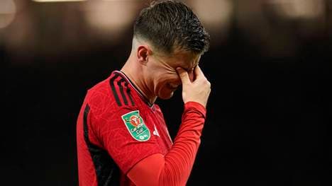 Manchester United kassierte eine deutliche Niederlage im League Cup