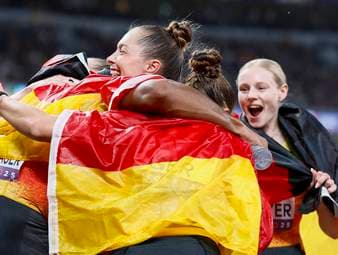 Deutscher WM-Coup dank "Lückenkemper-Wetter"