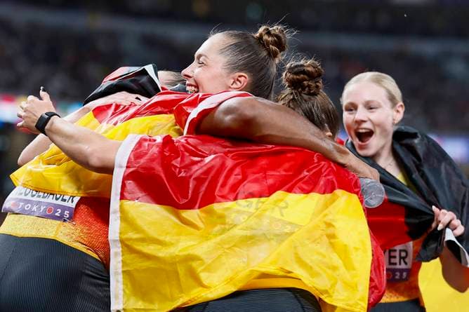 Deutscher WM-Coup dank "Lückenkemper-Wetter"