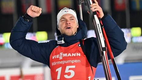 Emilien Jacquelin gewann den Biathlon-Sprint in Nove Mesto