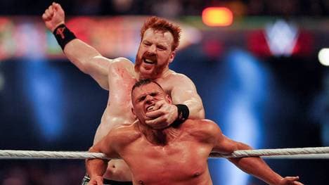 Sheamus (oben, in einem Match mit Gunther 2022) steht offenbar vor seinem WWE-Abschied