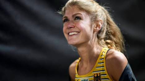 Konstanze Klosterhalfen wurde bei der WM 2019 in Doha Dritte über 5000 Meter