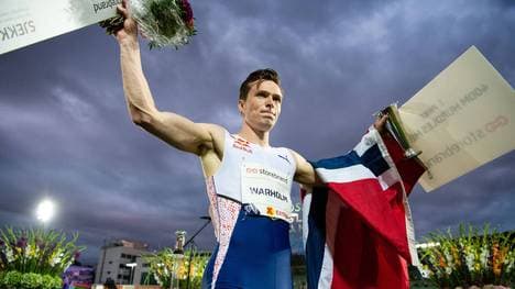Karsten Warholm hat den Weltrekord über 400 Meter Hürden geknackt