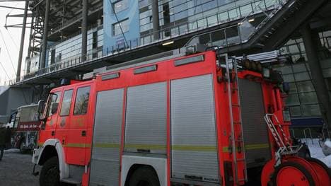 Vor dem Spiel zwischen Bonn und Wuppertal kam es zu einem Feuerwehreinsatz