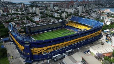 "La Bombonera" in Buenos Aires