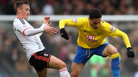 Omar Mascarell (r.) spielte 2015 beim englischen Zweitligisten Derby County 