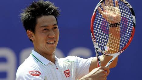 Kei Nishikori steht in seinem ersten Grand-Slam-Finale