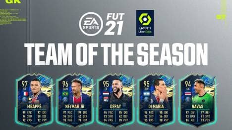 Vizemeister PSG dominiert das TOTS der Ligue 1 vor dem LOSC Lille 