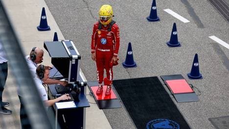 Lewis Hamiltons Start im Ferrari ist ausbaufähig 