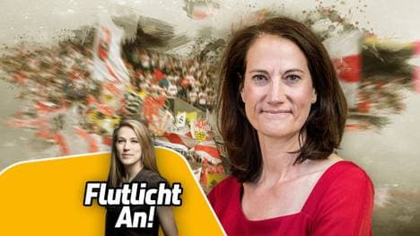 Angela Furmaniak (r.) setzt sich für die Rechte von Fußballfans ein
