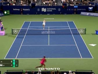 Die Weltranglistenzweite, Elena Rybakina, behielt im Viertelfinale beim 1000er-Event von Toronto starke Nerven und besiegte nach einem erfolgreichen Comeback die Japanerin Naomi Osaka.