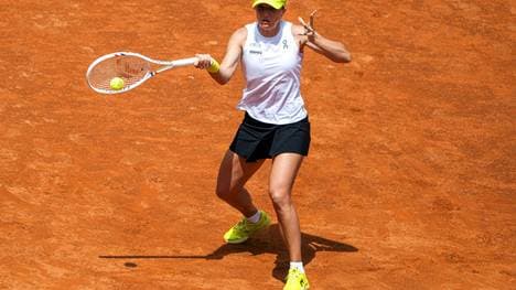 Swiatek war besonders im ersten Satz chancenlos