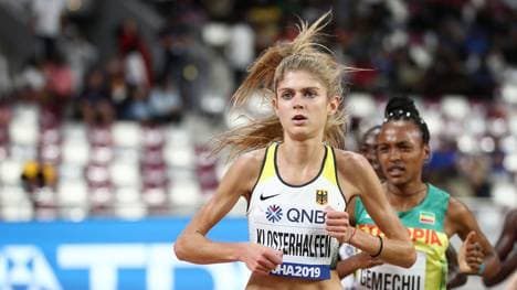 Konstanze Klosterhalfen geht über 5000 Meter an den Start