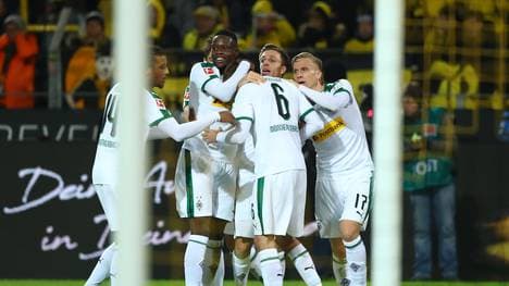 Christoph Kramer ließ von seinen Kollegen nach dem Ausgleichstor feiern