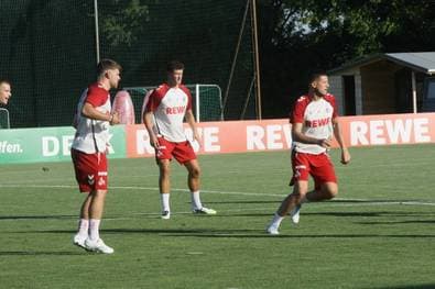 Schock im Köln-Training