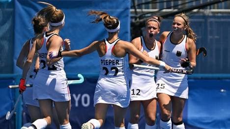 Deutsche Hockey-Damen schlagen Großbritiannien