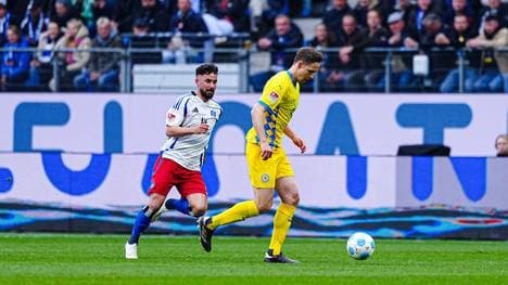 Marco Richter (l.) patzte bei beiden Gegentoren folgenschwer