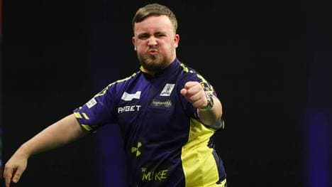 Luke Littler hat den Spitznamen "The Nuke"