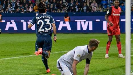 Koji Miyoshi sorgte kurz vor Schluss für Bochums Ausgleich