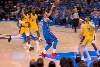 Hartenstein mit Zauberpass! OKC überrollt Lakers