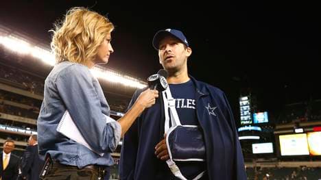 Tony Romo von den Dallas Cowboys