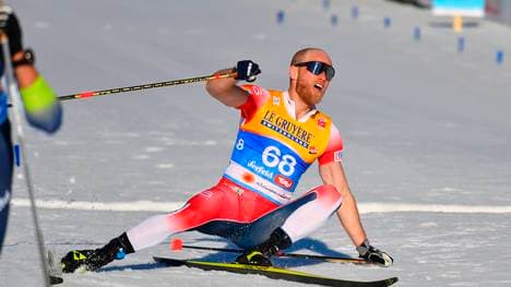 Martin Johnsrud Sundby holte sich seinen ersten Einzelsieg bei einer großen Meisterschaft
