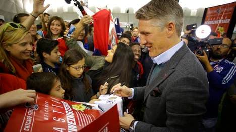 Bastian Schweinsteiger spielte vor Chicago Fire bei Manchester United und dem FC Bayern München