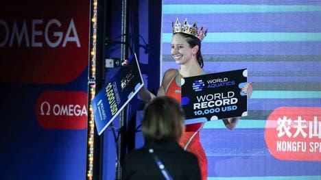 Schwimm-Star Kate Douglass gelingt ein Fabelrekord