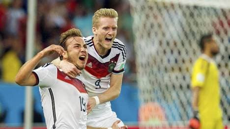 Mario Götze (l.) und André Schürrle wurden gemeinsam Weltmeister