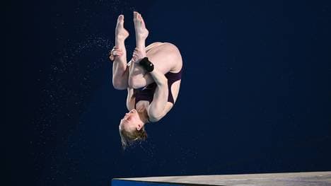 Turmspringerin Pauline Pfeif