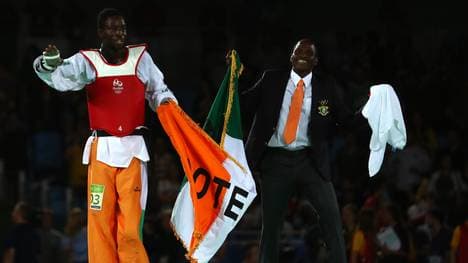 Cheick Sallah Cisse gewann Gold in der Klasse bis 80 kg