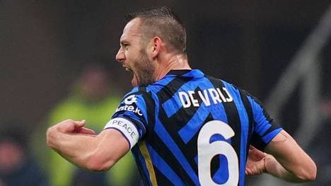 Stefan de Vrij im Trikot von Inter Mailand