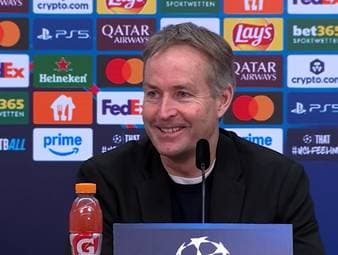 Mit dem FC Arsenal oder Bayern München wartet auf Leverkusen so oder so eine Mammutaufgabe im Achtelfinale der Champions League. Trainer Kasper Hjulmand hat für das Los dennoch eine Präferenz.