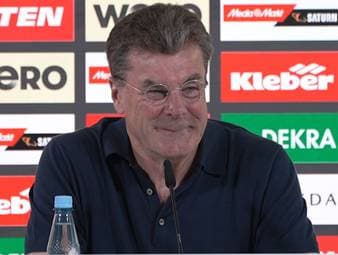 Dieter Hecking sieht das Pokalfinale nicht, weil er vor dem eigenen Relegations-Finale lieber auf der lokalen Lasndesgartenschau weilt. 
