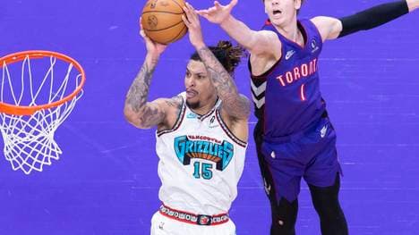 Brandon Clarke (l.) wurde festgenommen