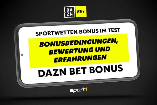 DAZN Bet Bonus bis zu 100€ + 10 Freebet im März 2026