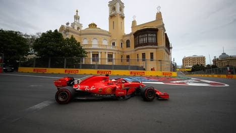 Der GP von Aserbaidschan in Baku ist bei den Fahrern sehr beliebt