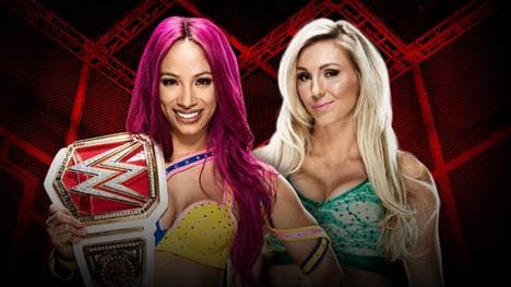 Sasha Banks (l.) wird im Hauptkampf von WWE Hell in a Cell 2016 auf Charlotte treffen